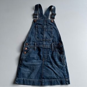 Girls Gap Denim Overall Dress